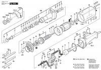 Bosch 0 602 211 134 ---- Straight Grinders Spare Parts